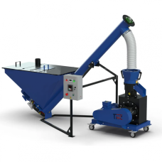 Mini-Pelletproduktions- / Granulierlinie MLG-500 MINI, 12 kW