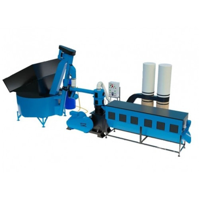 Pellet- / Granulierlinie MLG-1500 COMBI + 40 kW