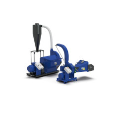 Schlagmühle CHOPPER-1000 mit CRUSHER-700
