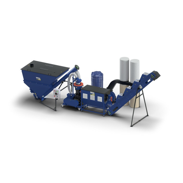 Granulationslinie MLG-500 PRO 19 kW