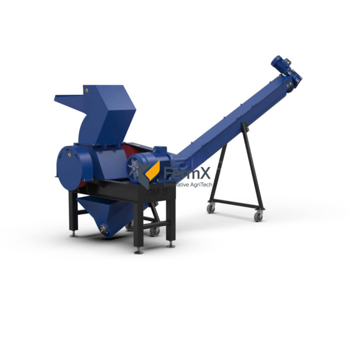 PM-18 Meat and Bone Crusher with Screw Conveyor