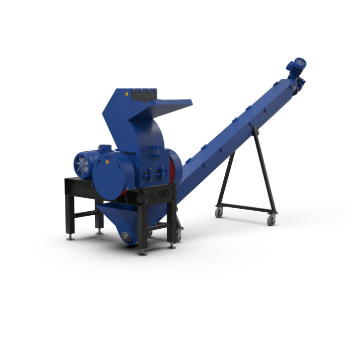 PM-18 Meat and Bone Crusher with Screw Conveyor