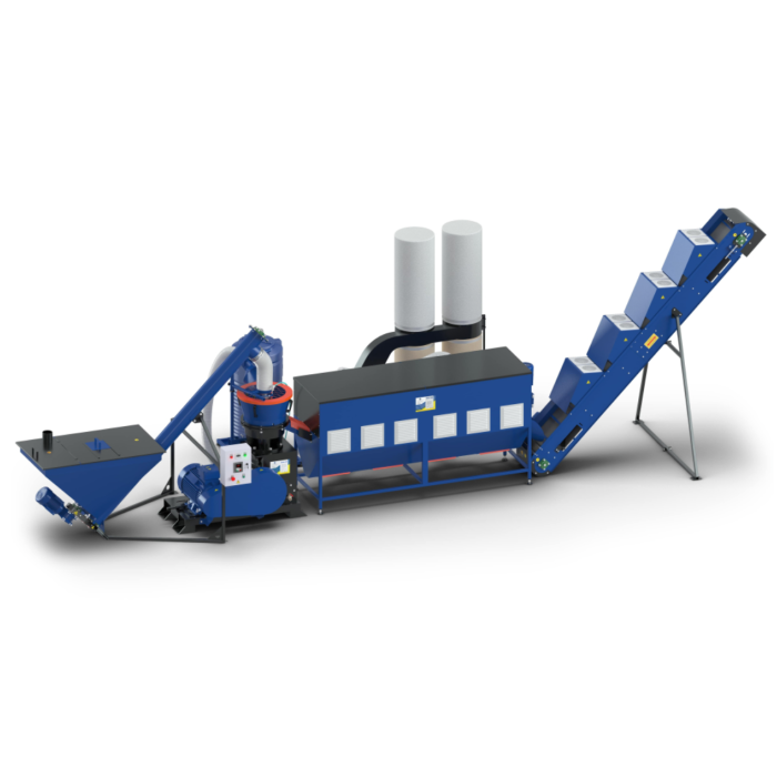Pelletproduktionslinie MLG-1500 PRO / 49 kW