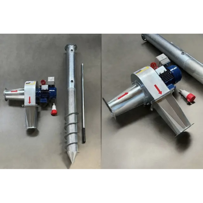 Verzinkter Getreidebelüfter OZ-3 / 220 V