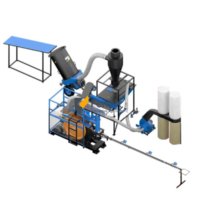 Impact-Presse für Briketts „Ecopress“ + DR-1000
