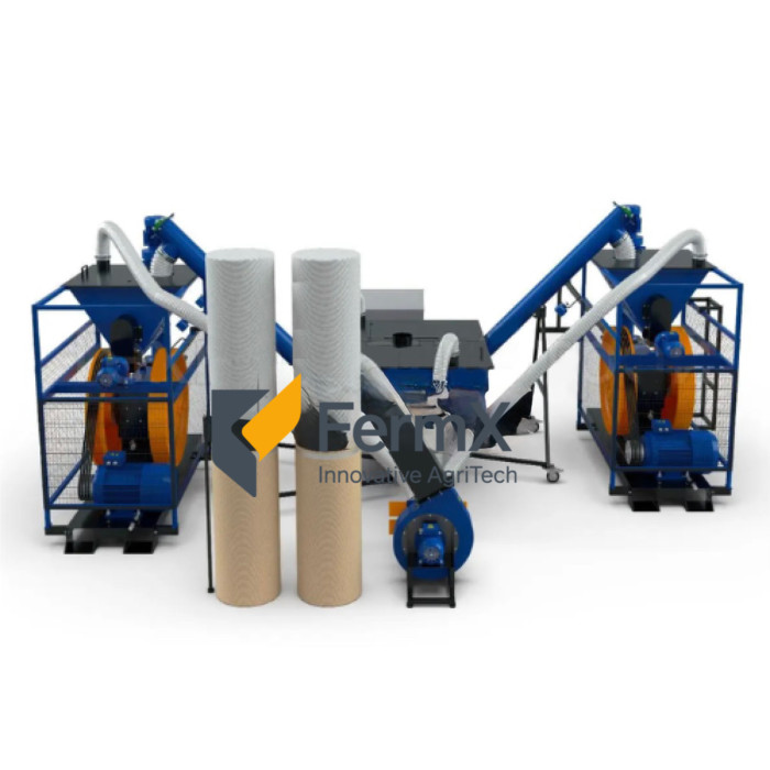 Impact-Presse für Briketts „Ecopress-DUO“