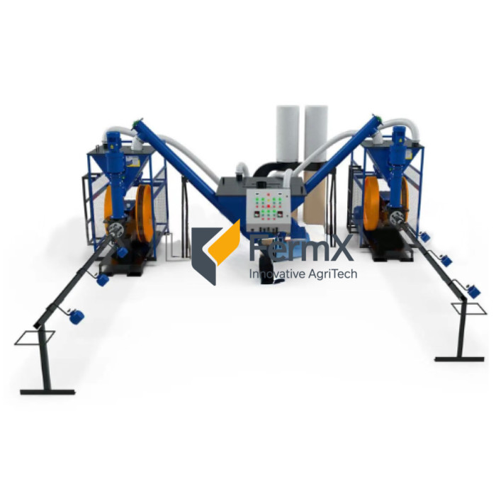 Impact-Presse für Briketts „Ecopress-DUO“