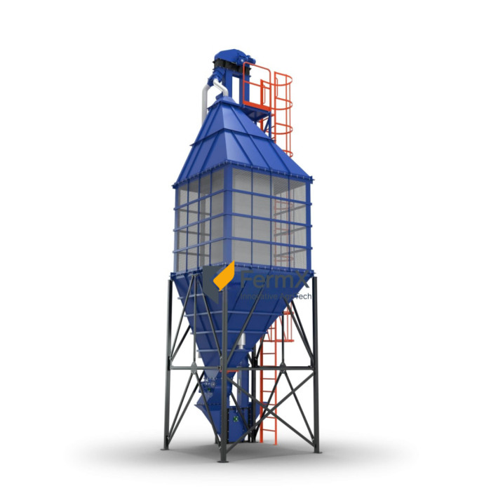 Getreidetrockner SZ-28 mit Becherwerk (Elevator)