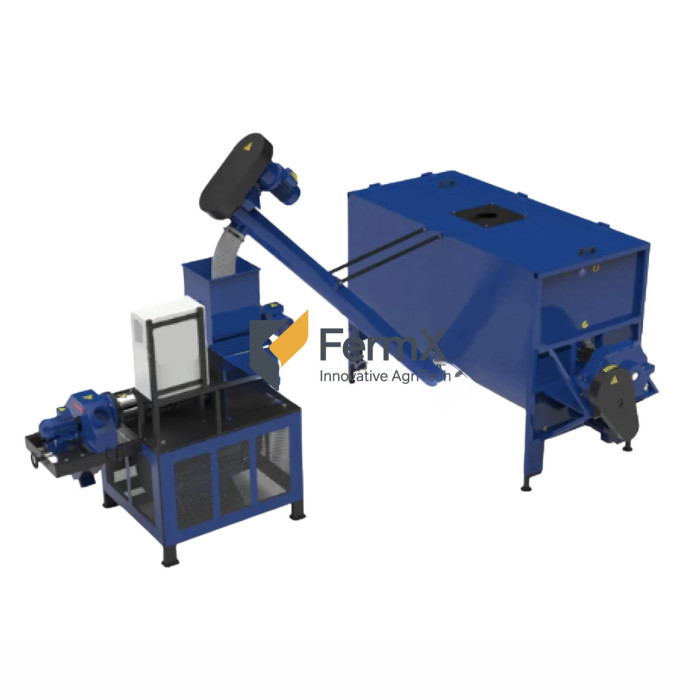 Haustierfutter-Extruder MK-80 + WR-2000