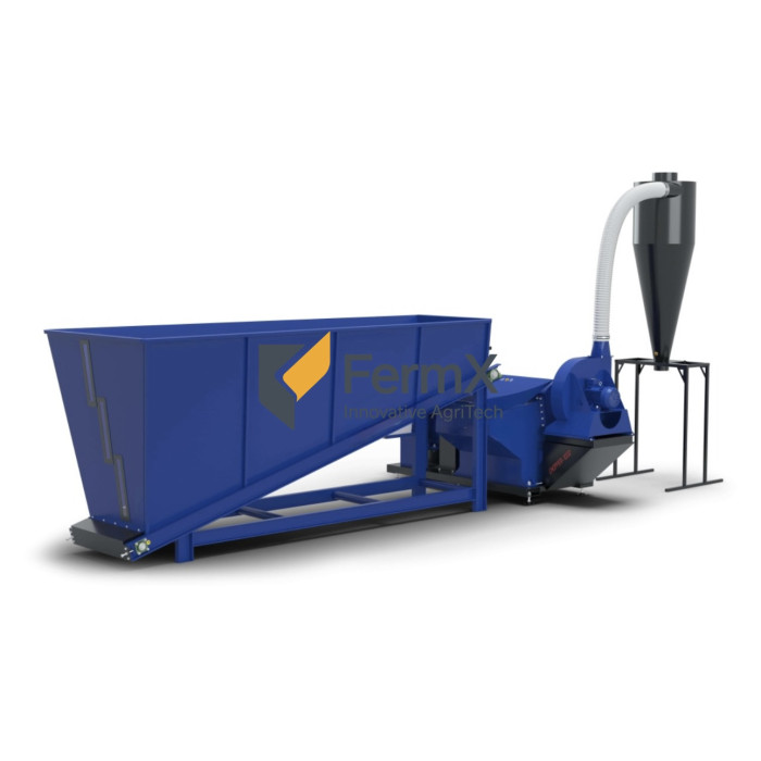 Hammermühle CHOPPER-1000 mit Förderer TYTAN-5