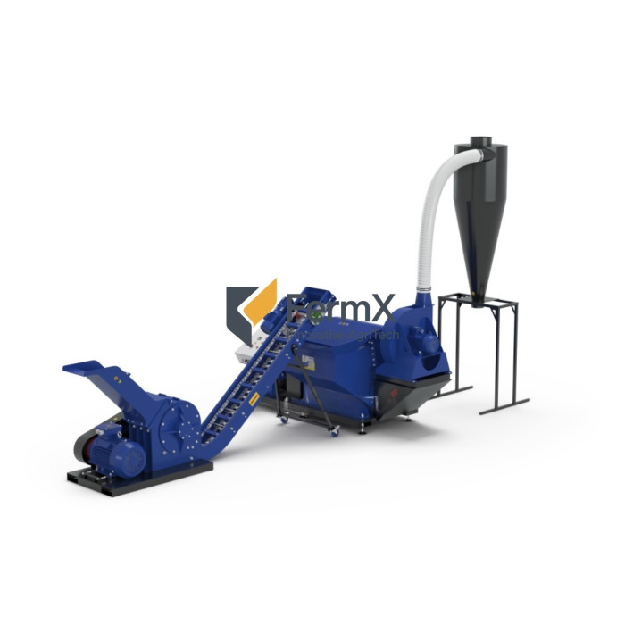 Schlagmühle CHOPPER-1000 mit CRUSHER-700