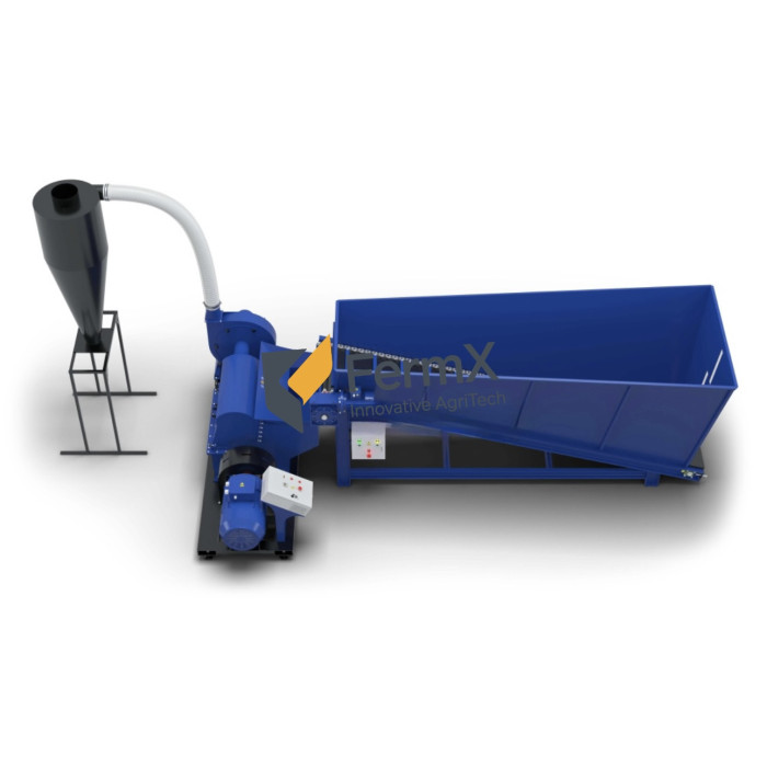 Hammermühle CHOPPER-1000 mit Förderer TYTAN-5
