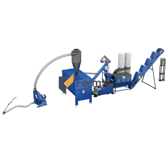 Granulationslinie MLG-500 MAX 21 kW / Futtermittelgranulierung