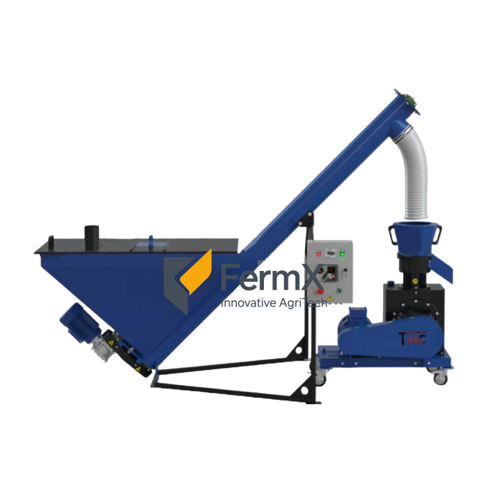 Mini-Pelletproduktions- / Granulierlinie MLG-500 MINI, 12 kW