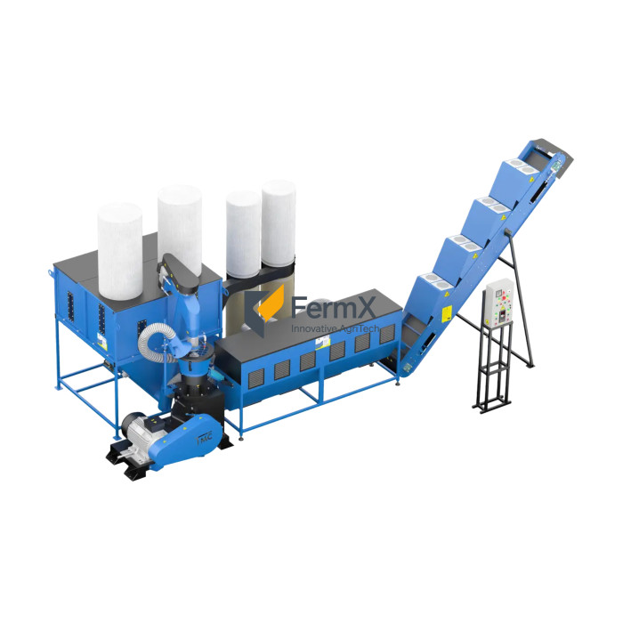 Granulationslinie / Pelletlinie MLG-1000 MAX + 25 kW