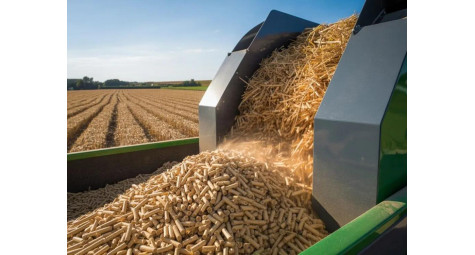 Brennstoffpellets aus Stroh, Schalen und Holz: Wie alternative Energie funktioniert