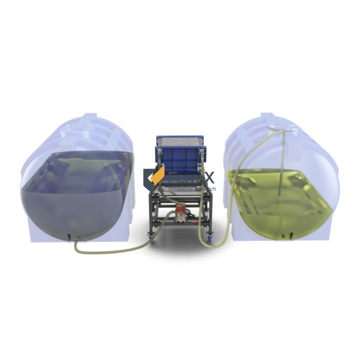 Rahmenplattenfilter FP-16 zur Reinigung von Pflanzenölen