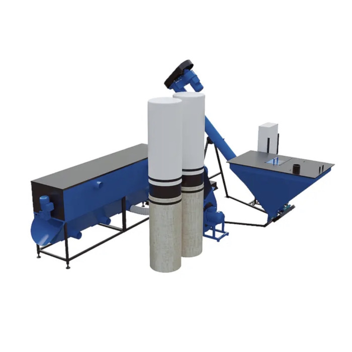 Pellet- / Granulierlinie MLG-1500 COMBI 40 kW