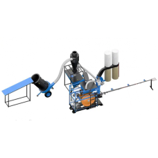 Impact-Presse für Briketts „Ecopress“ + DR-1000