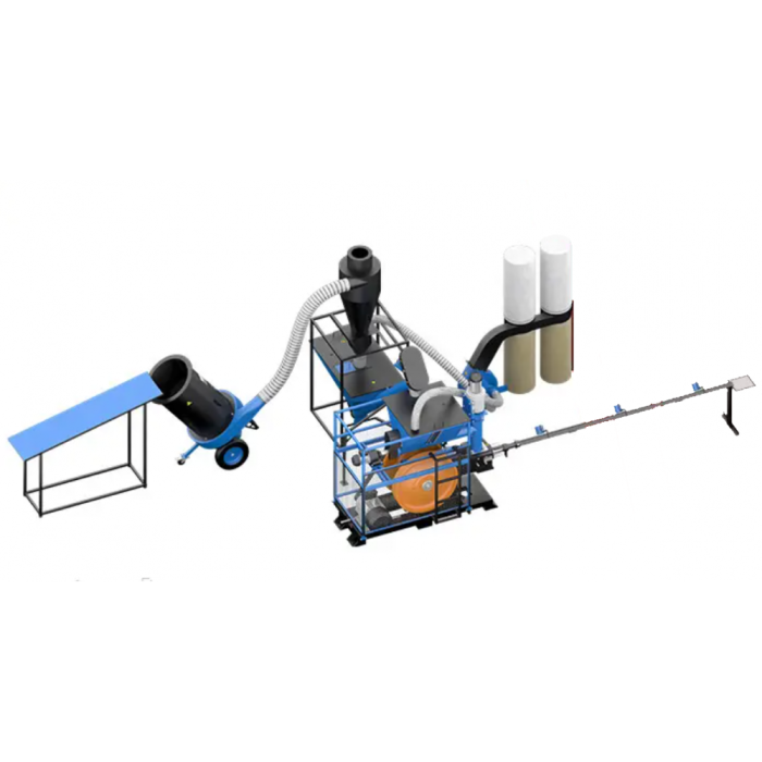 Impact-Presse für Briketts „Ecopress“ + DR-1000