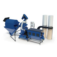 Pellet- / Granulationslinie MLG-500 COMBI + 14 kW